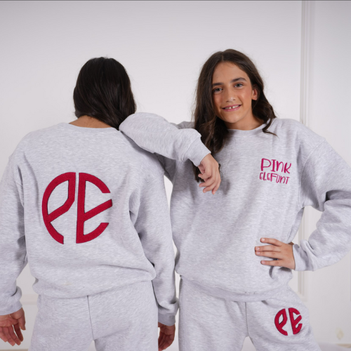 pink elefunt sweatpants